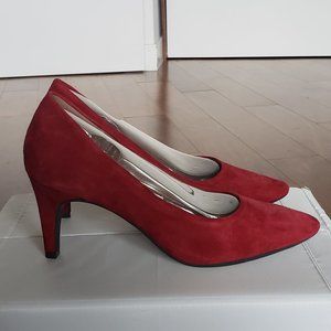 Aerosoles | Dark red suede heels NEW